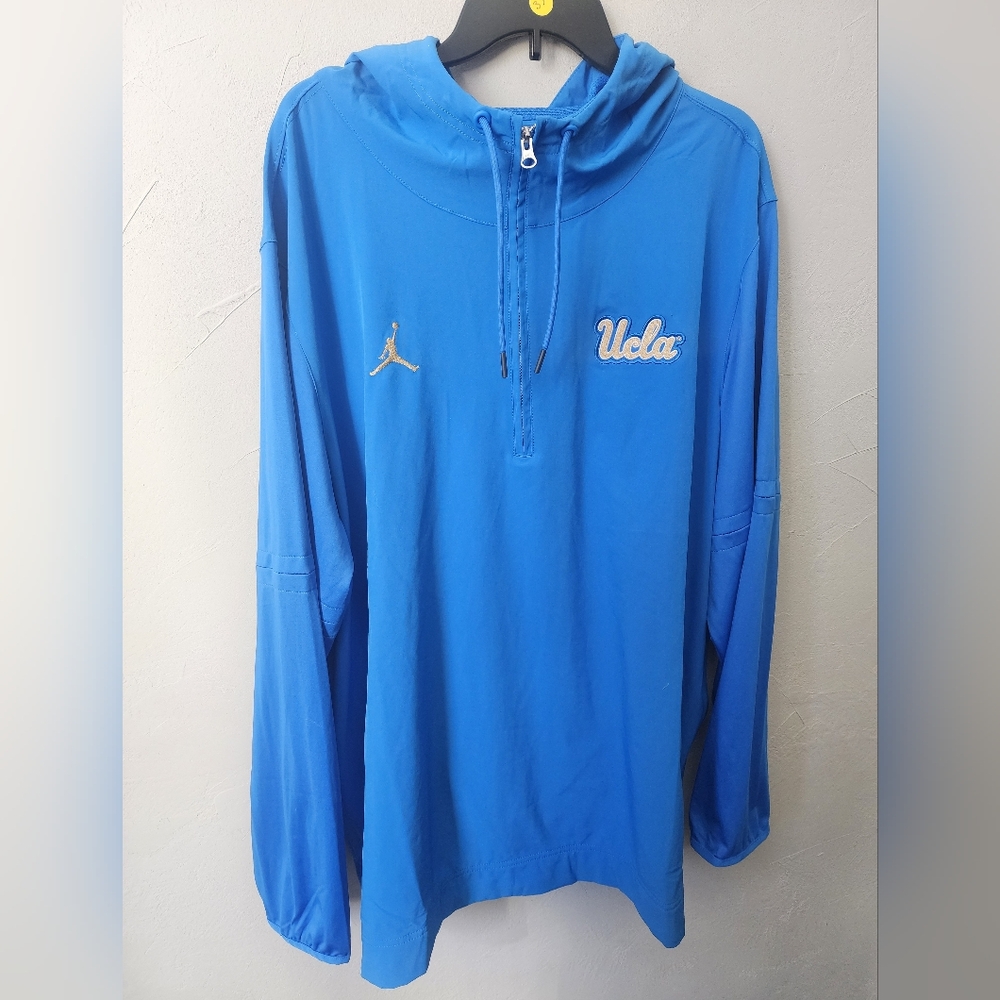 Jordan UCLA Blue Pullover Hoodie Size XXL